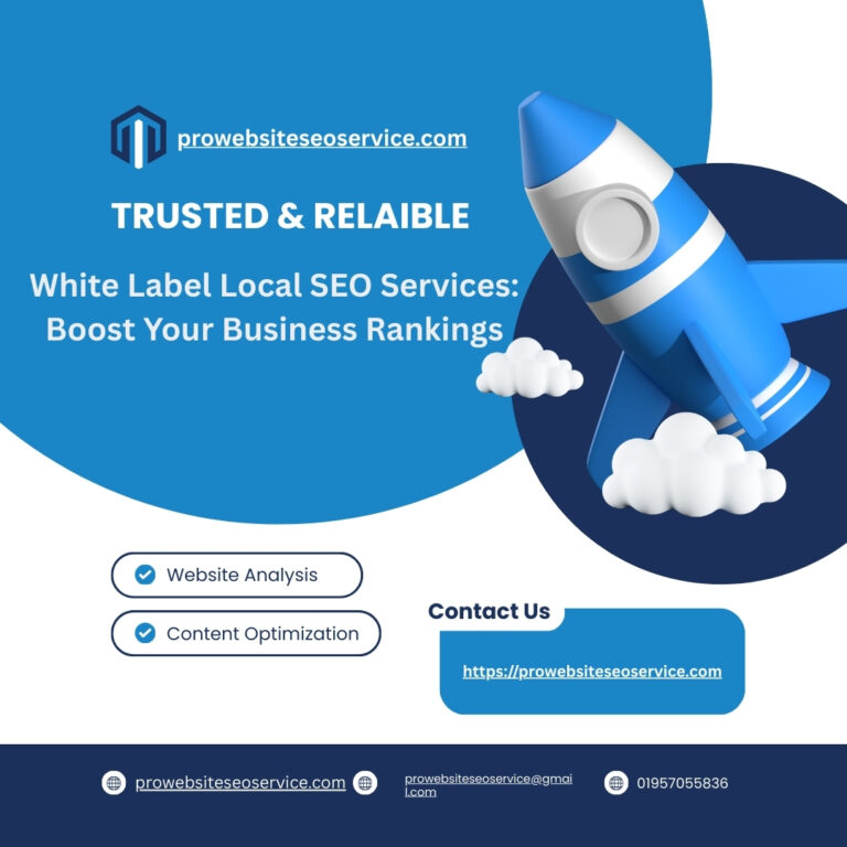 White Label Local SEO Services: Boost Your Business Rankings
